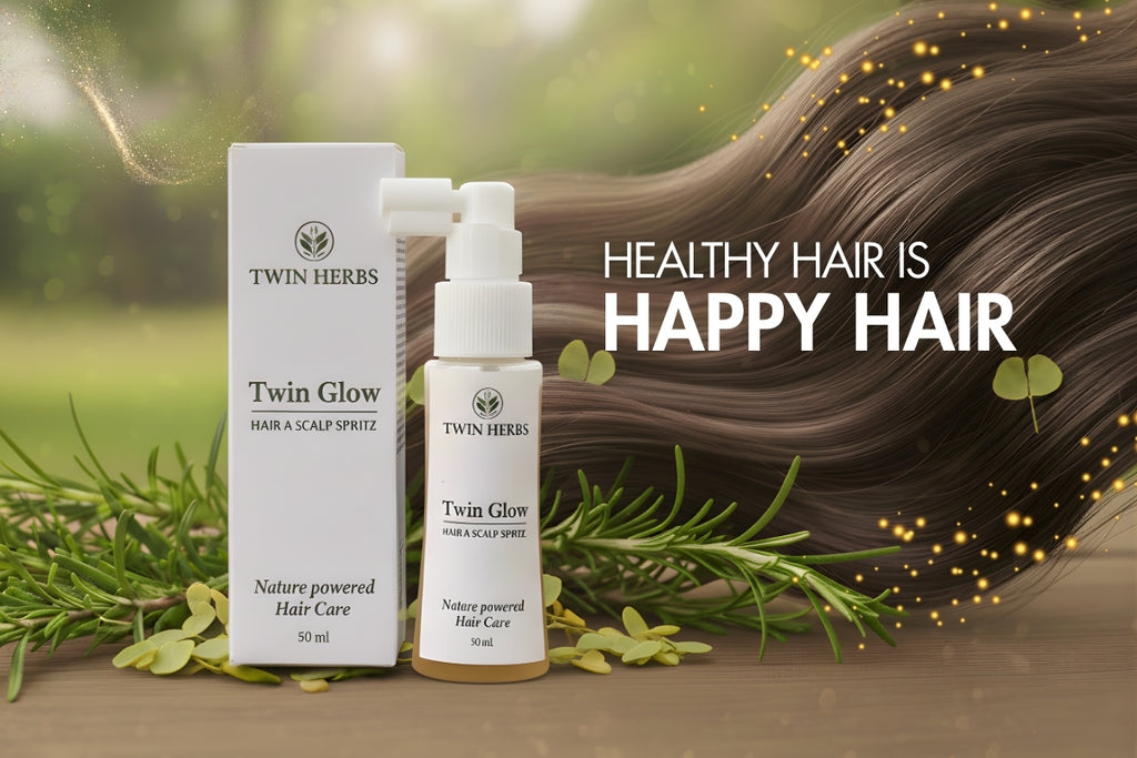 Twin Herbs – Hair & Scalp Spritz