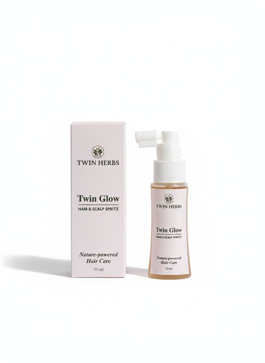 Twin Herbs – Hair & Scalp Spritz
